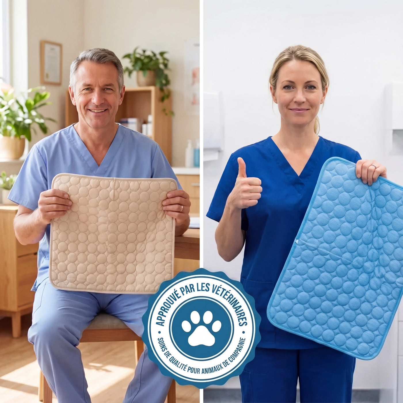 Tapis rafraîchissant Aurvys pour chien